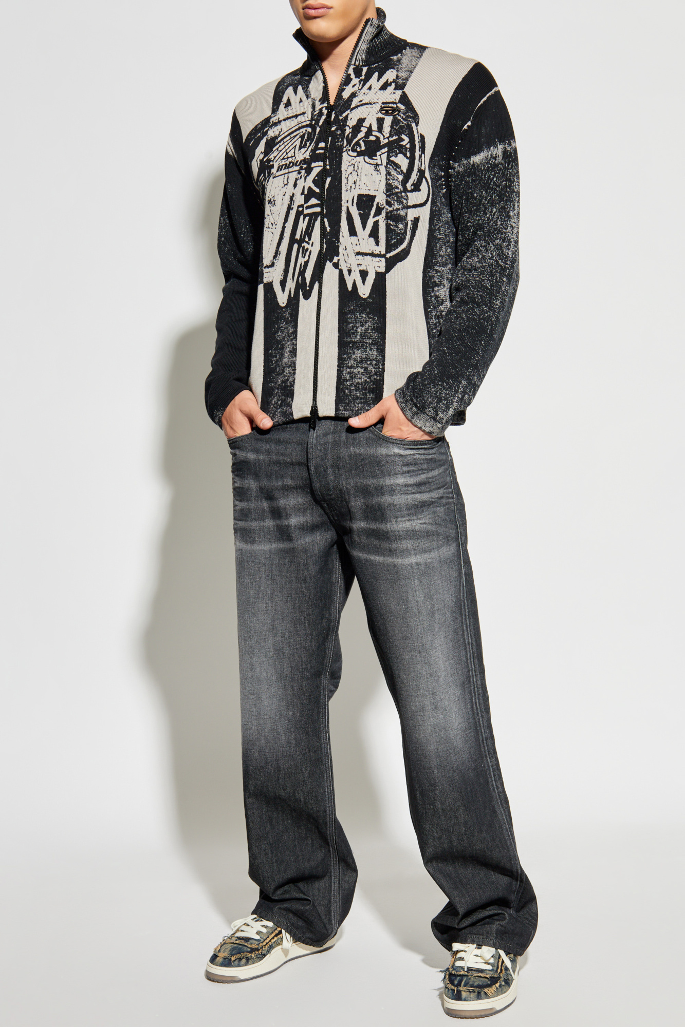 Diesel Cardigan `K-OLIBA-JKT` | Men's | Vitkac